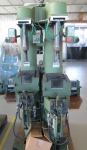 756 MACHINE HYDRAULIQUE UNIVERSELLE  POUR COLLER LES SEMELLES 